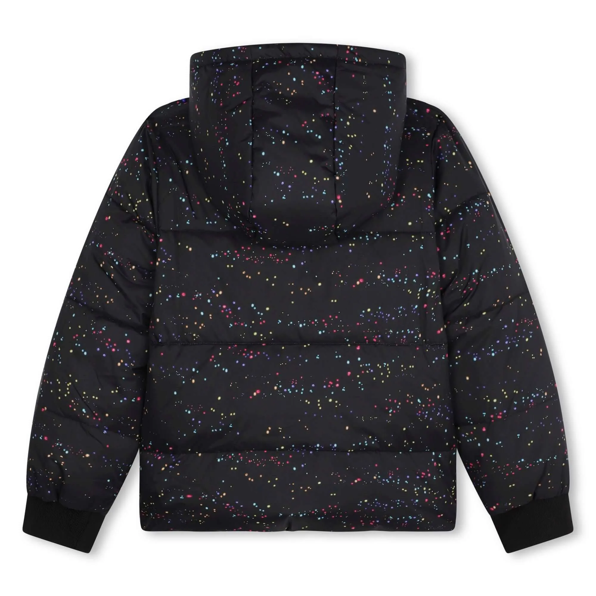 Manteau Doudoune Noir Réversible pour Filles
