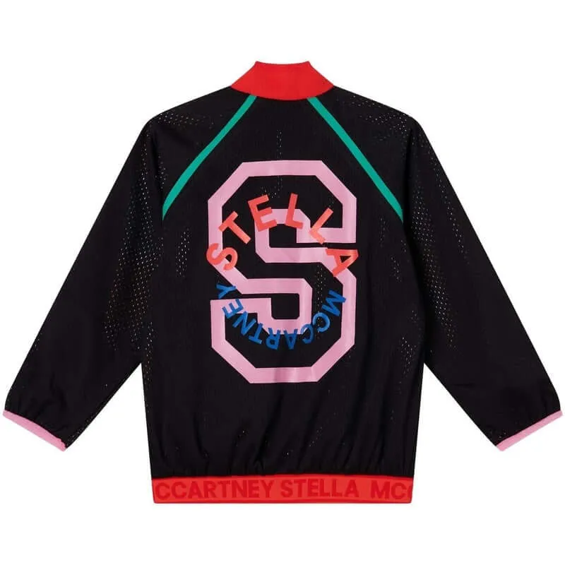 Veste de sport réversible noire pour filles
