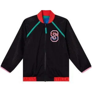 Veste de sport réversible noire pour filles