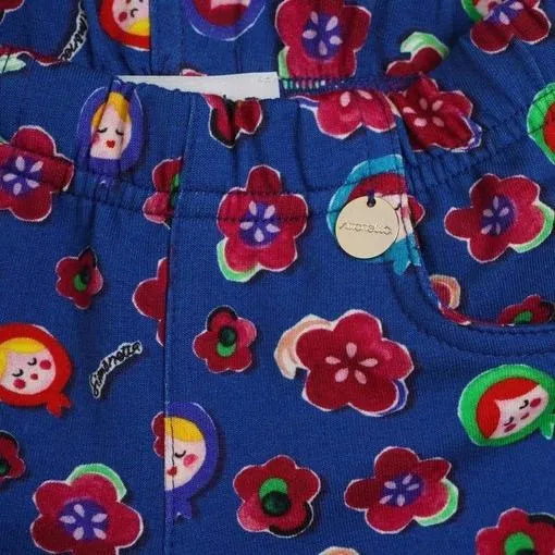 Survêtement 3 pièces bleu pour filles