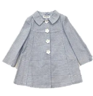 Veste en Vichy Bleu pour Fille