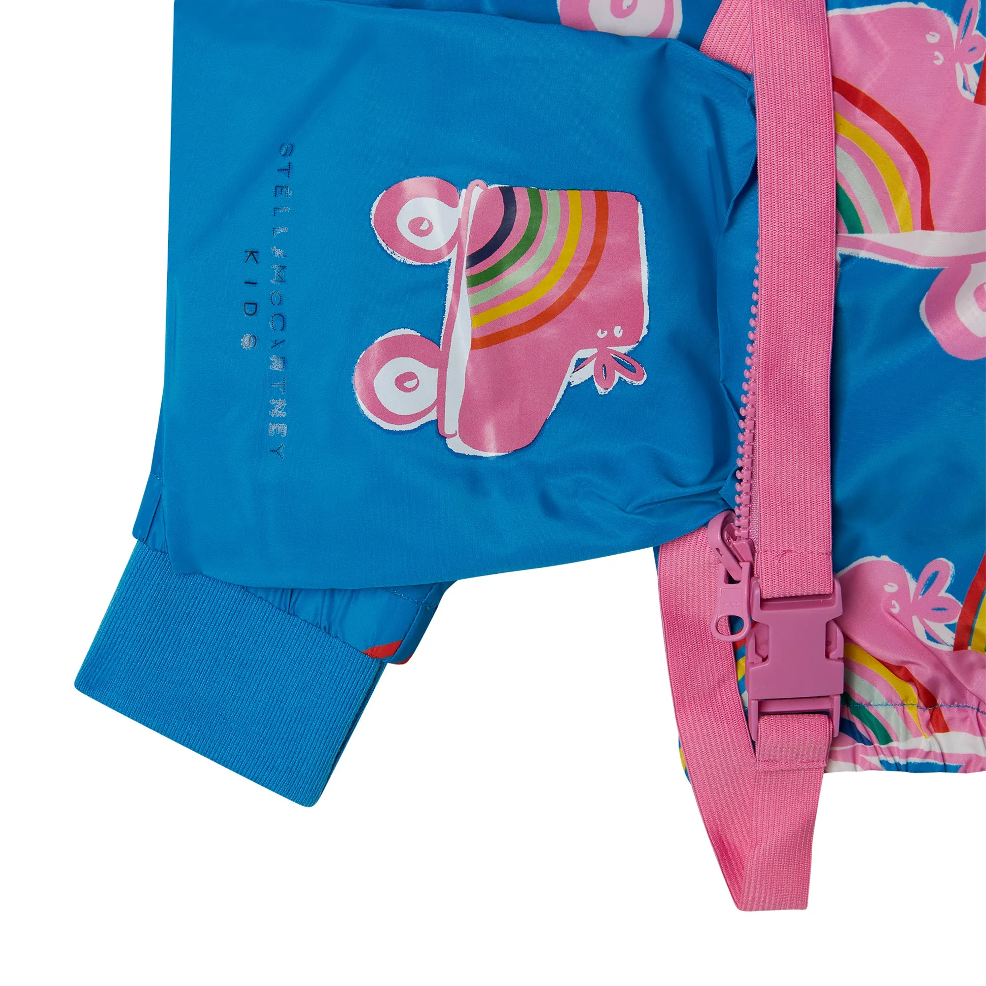 Veste de skate bleue pour filles