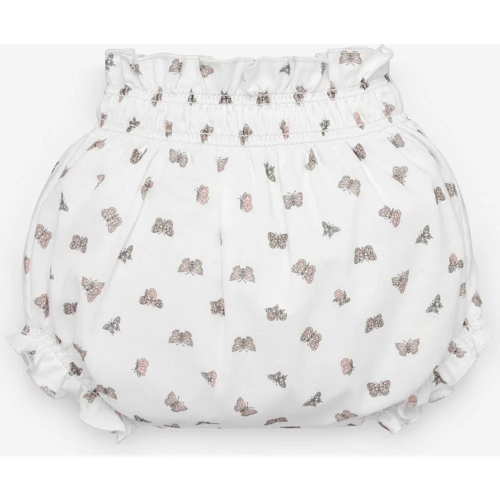 Ensemble 3 pièces Bloomer Papillon pour Filles