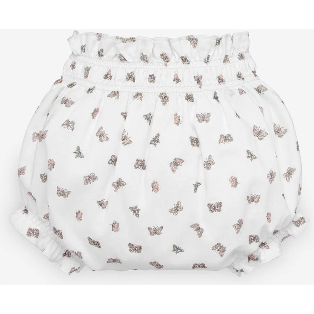 Ensemble 3 pièces Bloomer Papillon pour Filles
