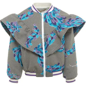 Veste pied-de-poule Lily pour filles