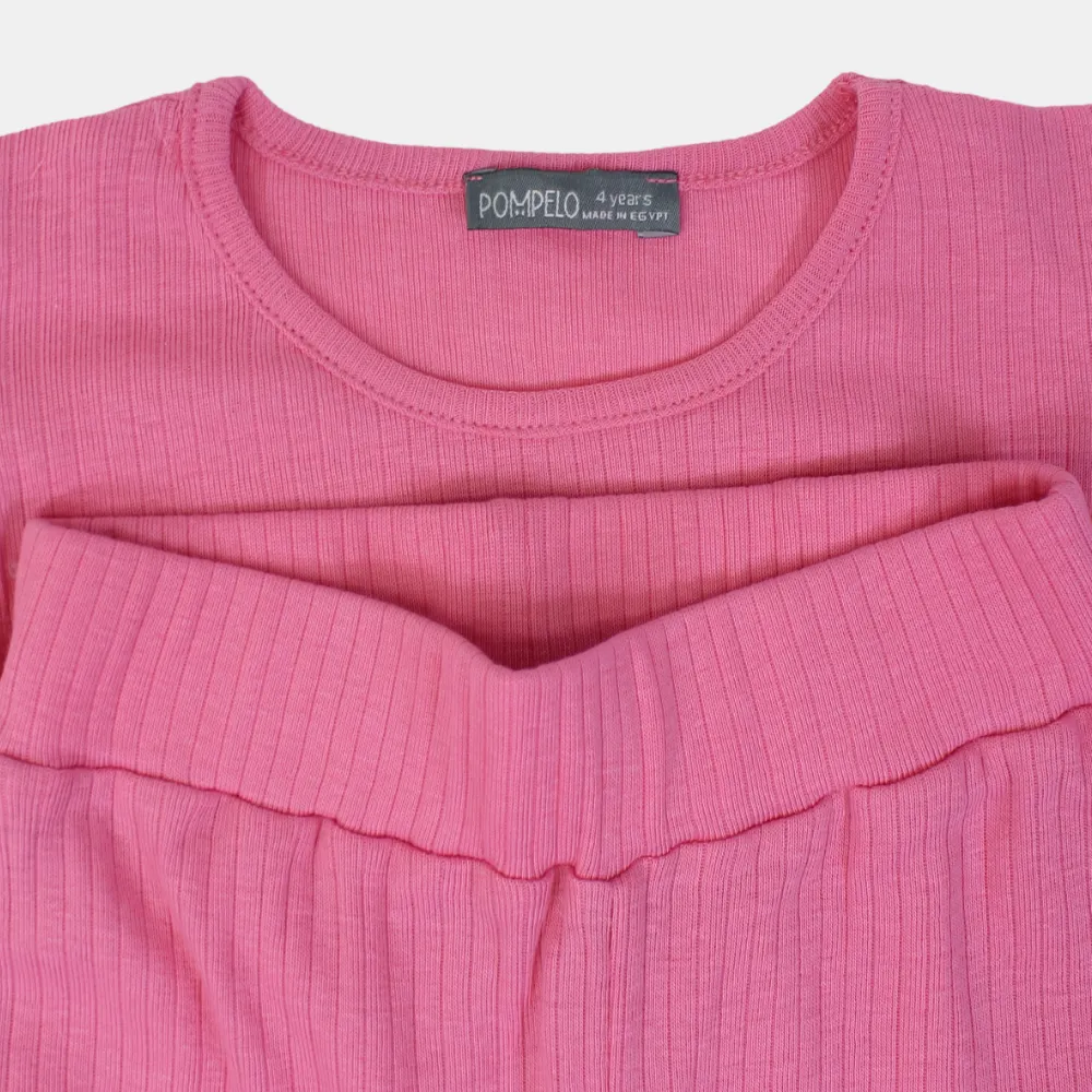 Ensemble 2 pièces en coton pour filles - Motif papillon