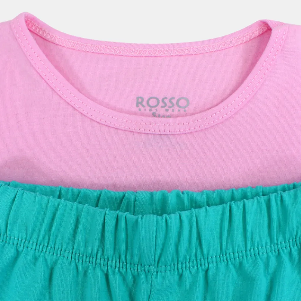 Pyjama en Coton pour Filles - Imprimé Mignon de Lapin