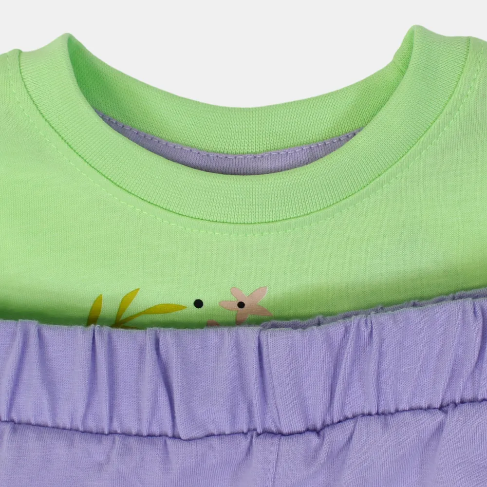 Pyjama en Coton pour Filles – Design Mignon
