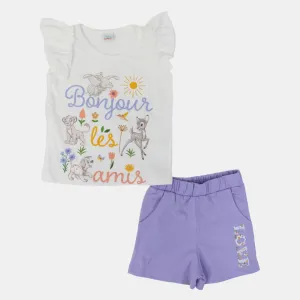 Pyjama en Coton pour Filles – Motif Animaux Disney