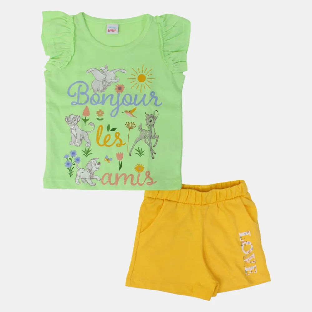 Pyjama en Coton pour Filles – Motif Animaux Disney