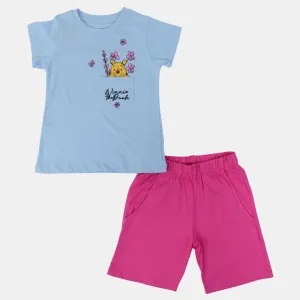 Pyjama en Coton pour Filles - Motif Winnie The Pooh