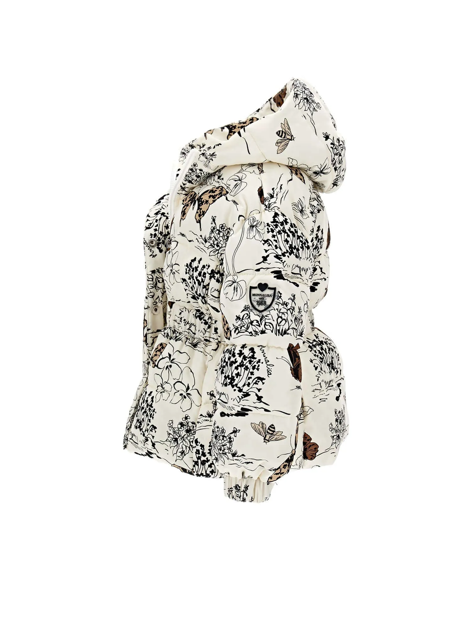Manteau Papillon Crème pour Filles