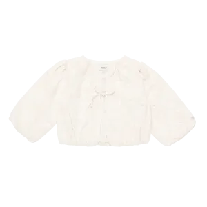 Veste en crème pour filles