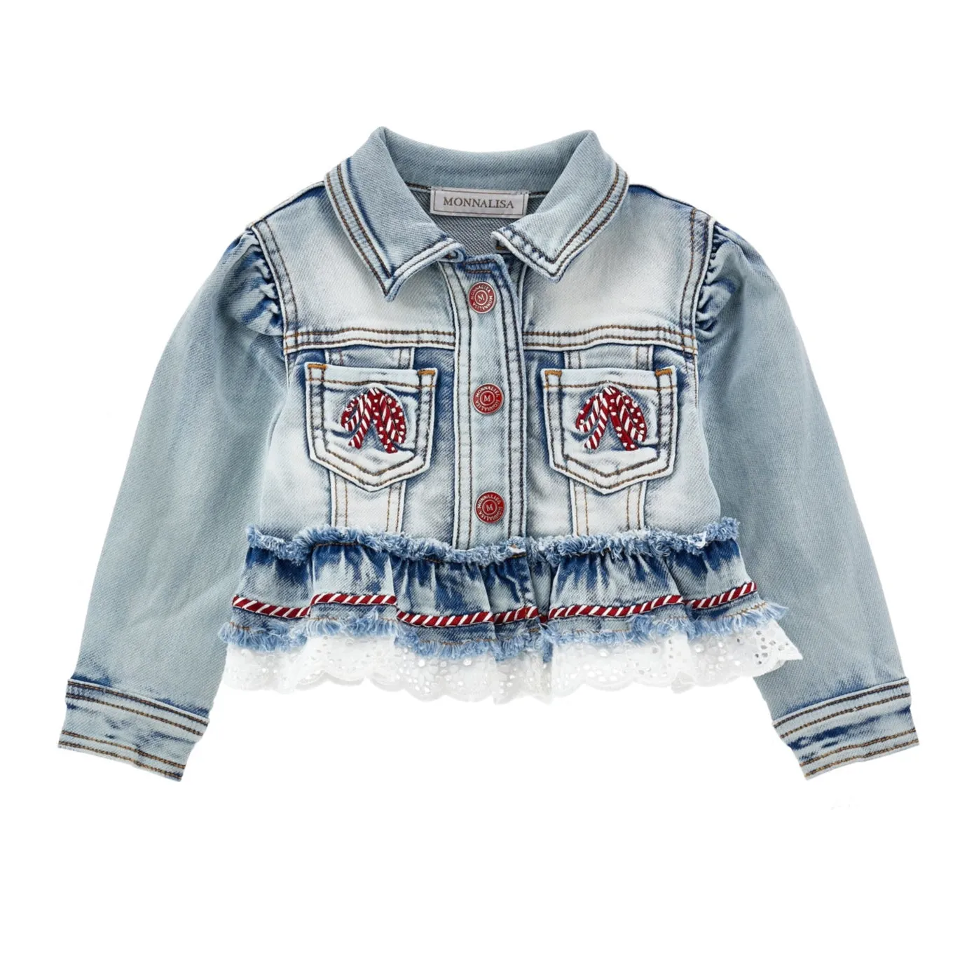 Veste en denim pour filles