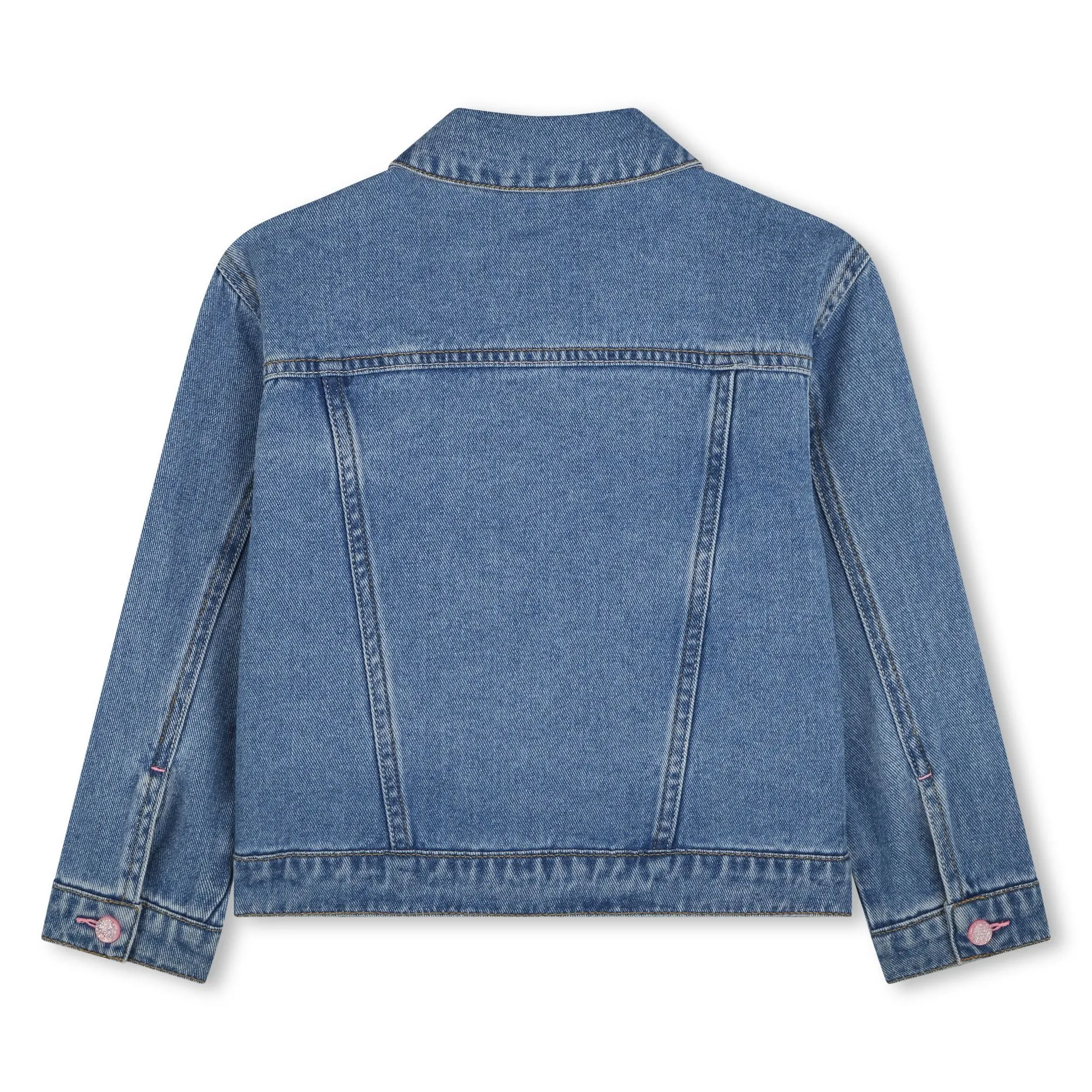 Veste en jean à paillettes pour filles