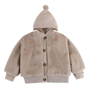 Veste Birie en Fausse Fourrure pour Filles