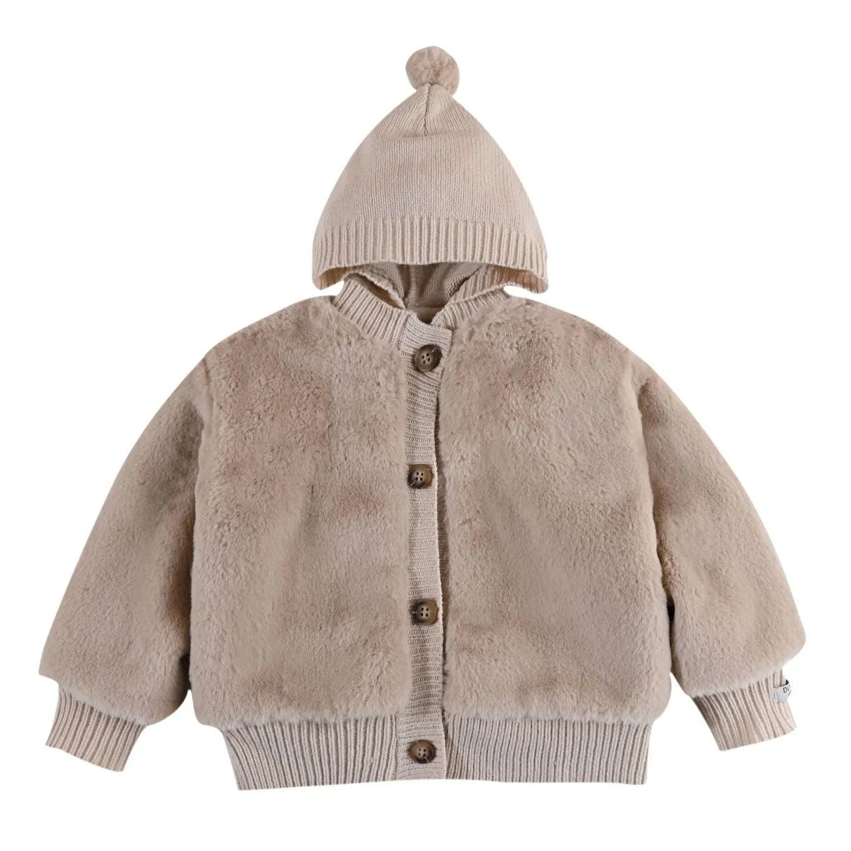 Veste Birie en Fausse Fourrure pour Filles