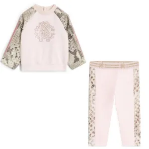 Ensemble en polaire imprimé python pour filles