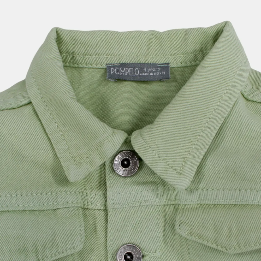 Veste en gabardine pour filles