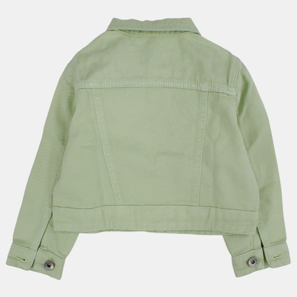 Veste en gabardine pour filles