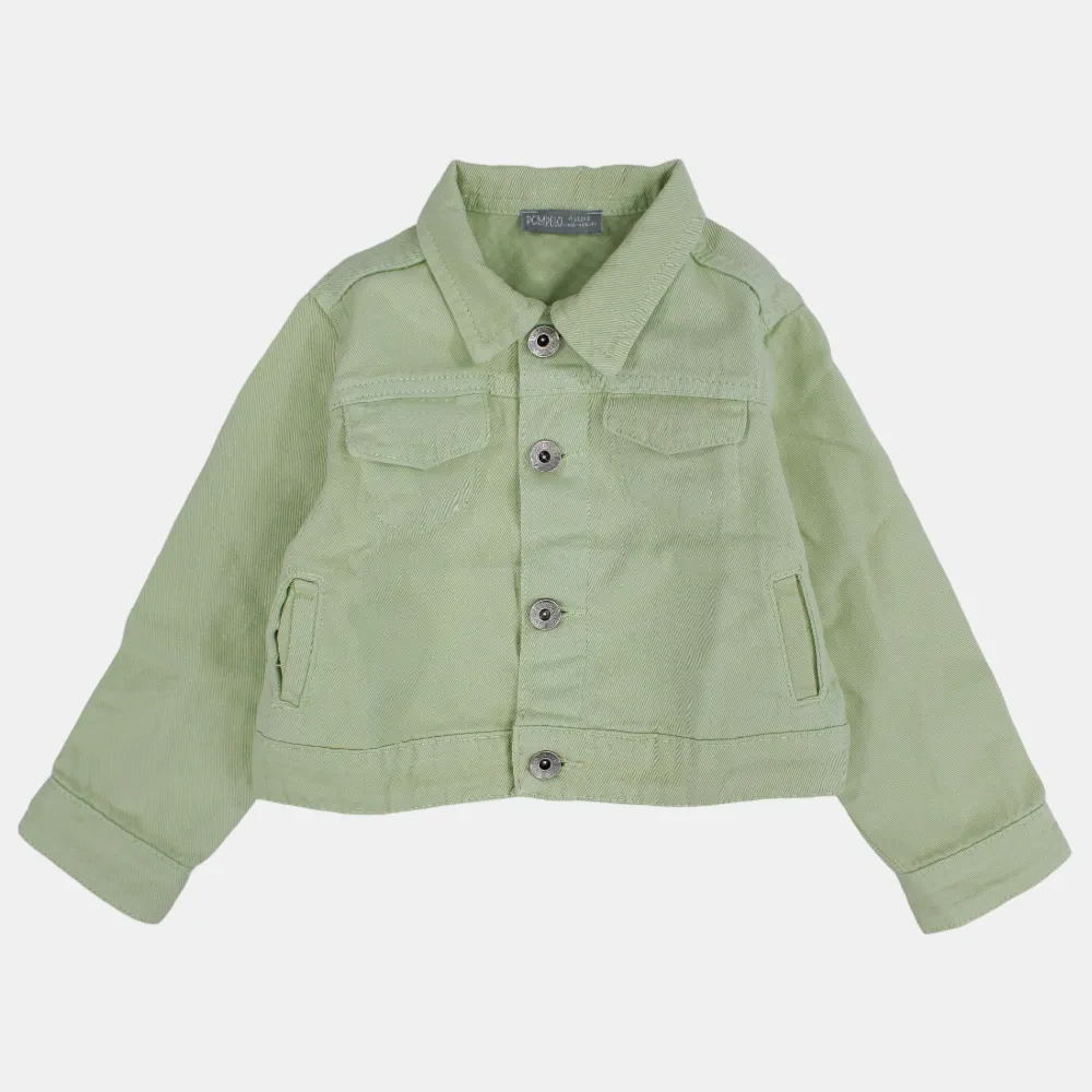 Veste en gabardine pour filles