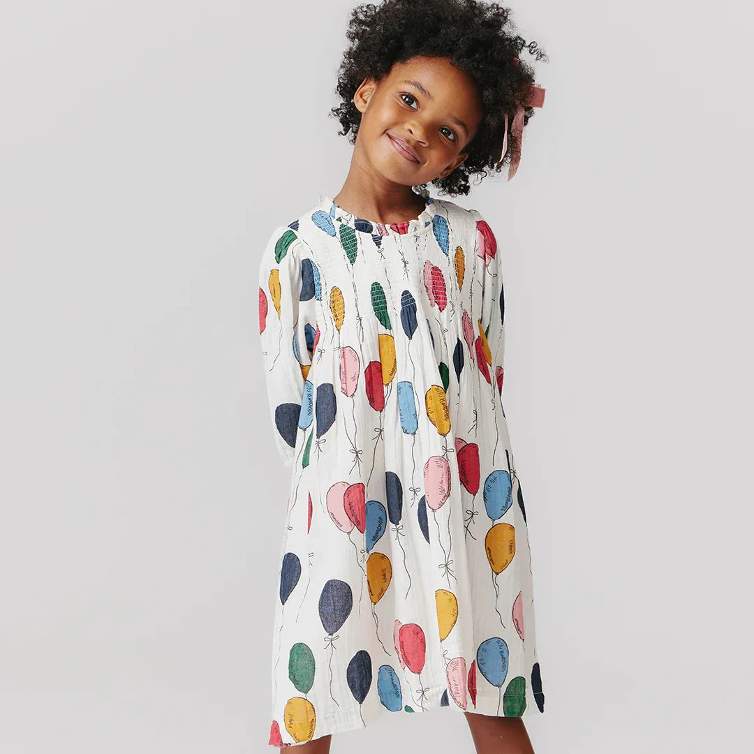 Robe Stevie pour Fille avec Bouquets de Ballons