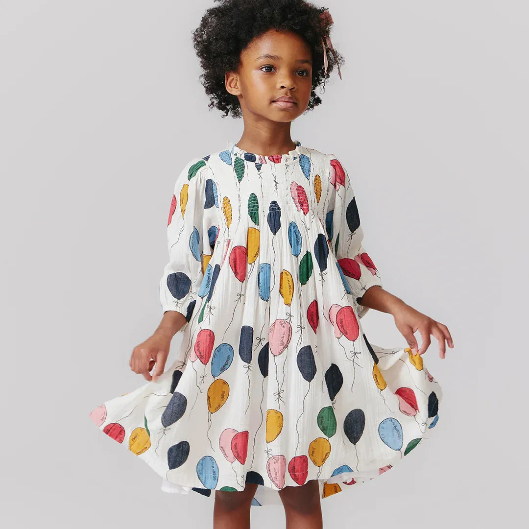 Robe Stevie pour Fille avec Bouquets de Ballons