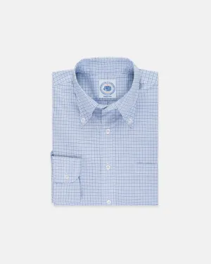 CHEMISE HAUT DE GAMME - TATTERSALL MULTICOLORE BLEU