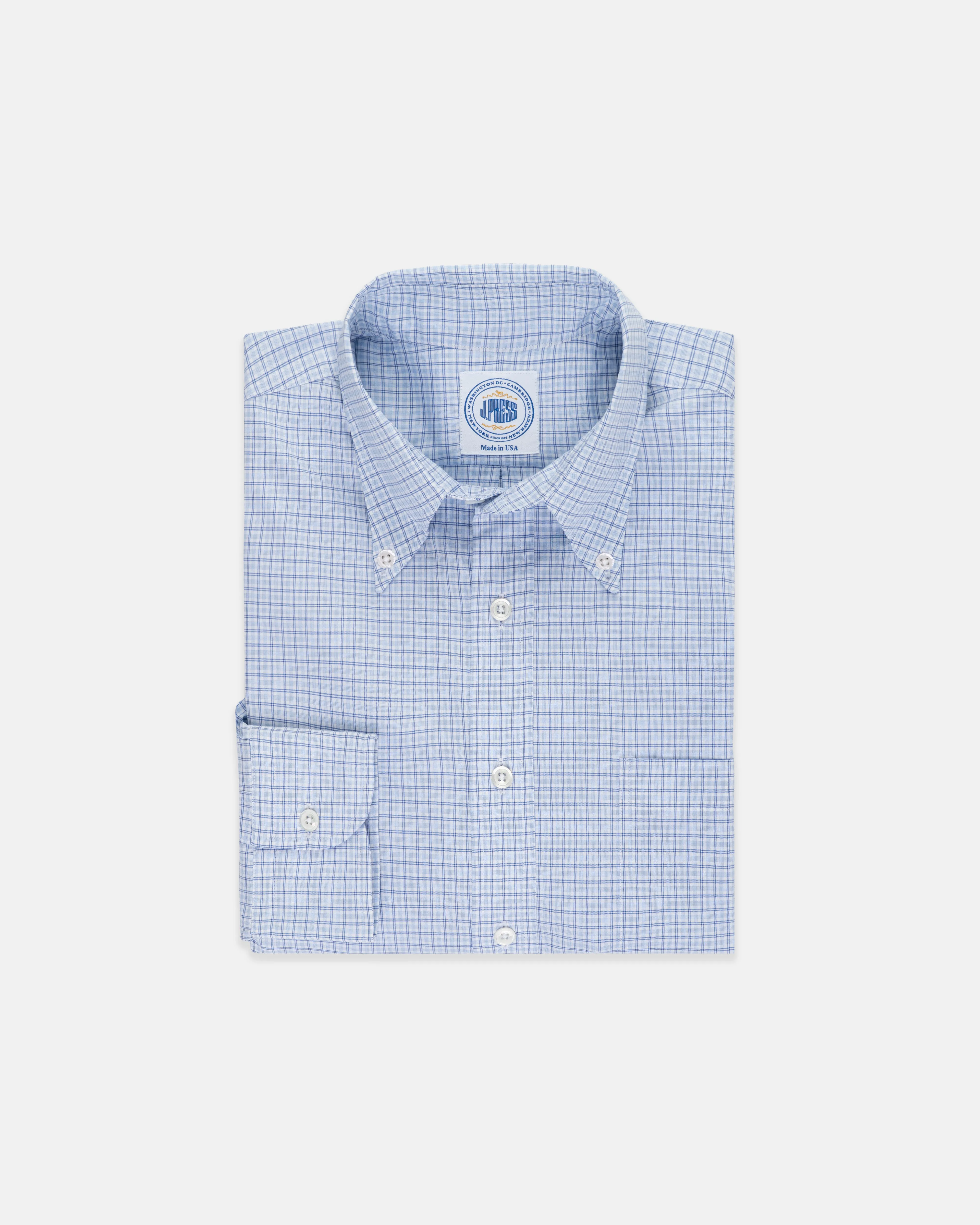 CHEMISE HAUT DE GAMME - TATTERSALL MULTICOLORE BLEU