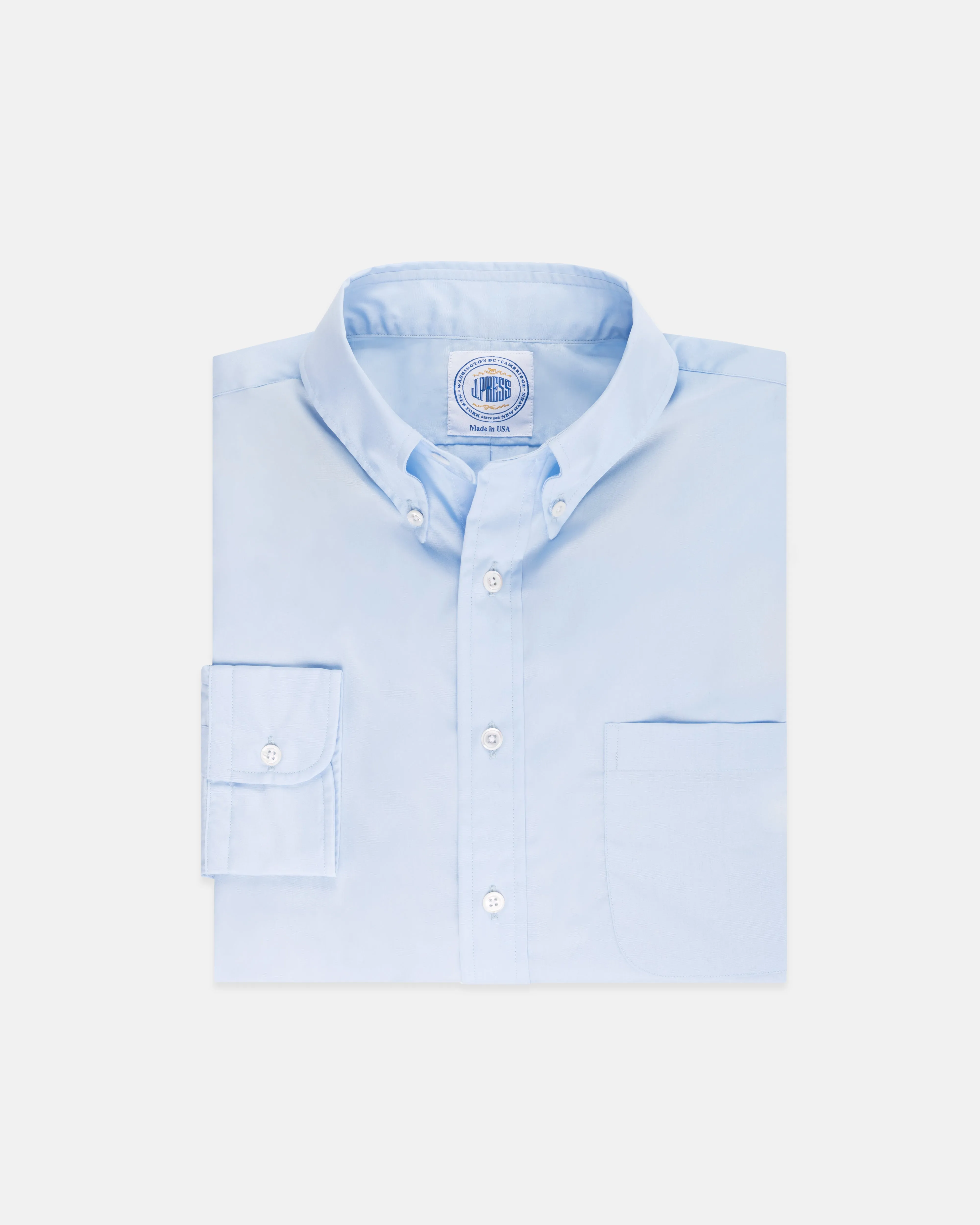 CHEMISE HAUT DE GAMME - BLEU UNI