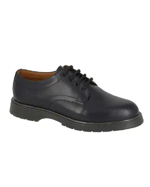 Chaussures uniformes en cuir lisse Grafters 4 œillets - Chaussures Grafters