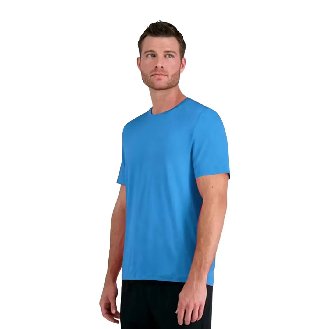 Haggar - T-shirt de performance à manches courtes Active Flex pour hommes (HE00000 440)