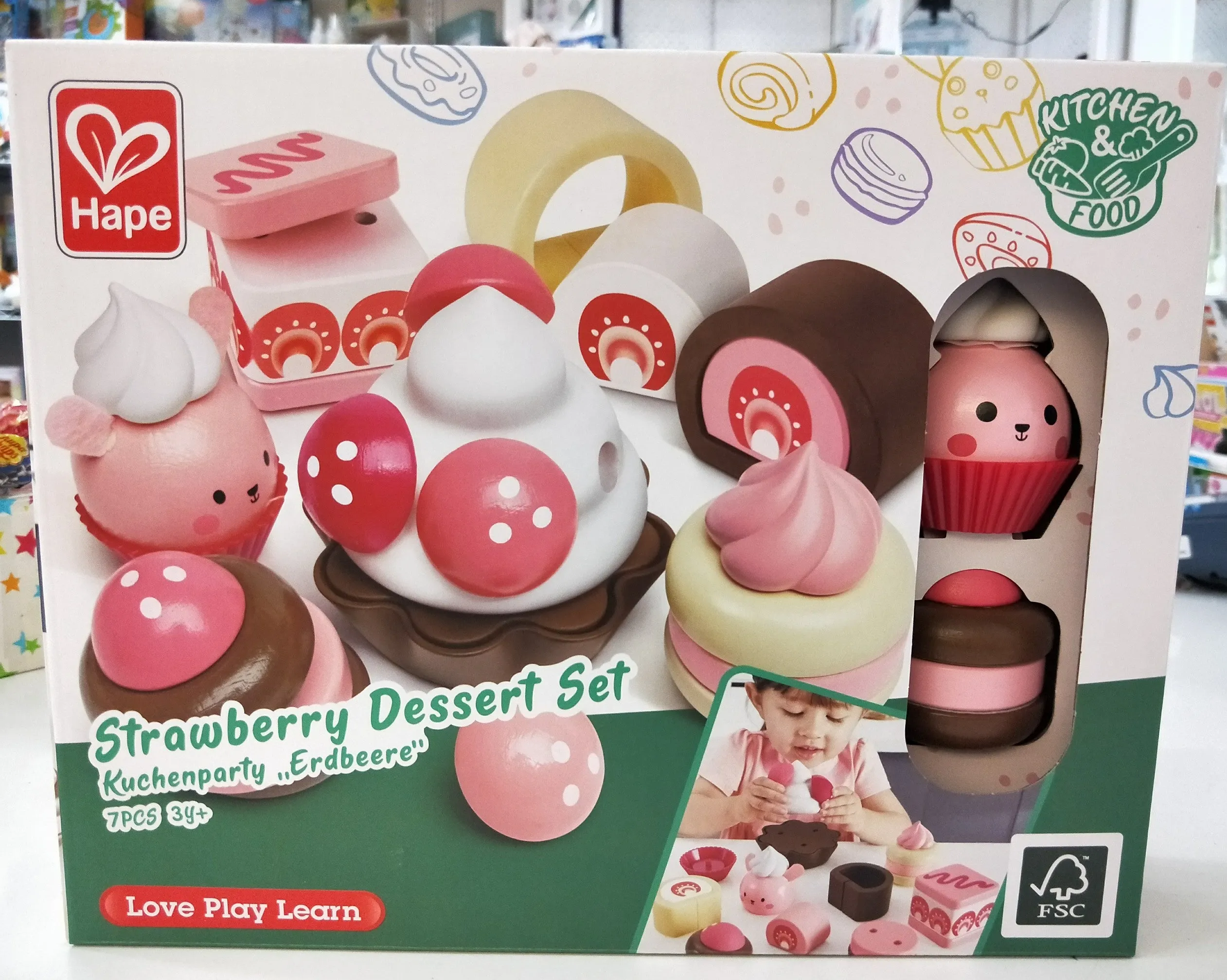 Hape Set de Dessert Fraise