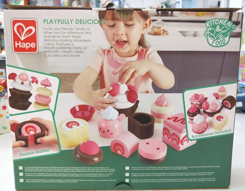 Hape Set de Dessert Fraise