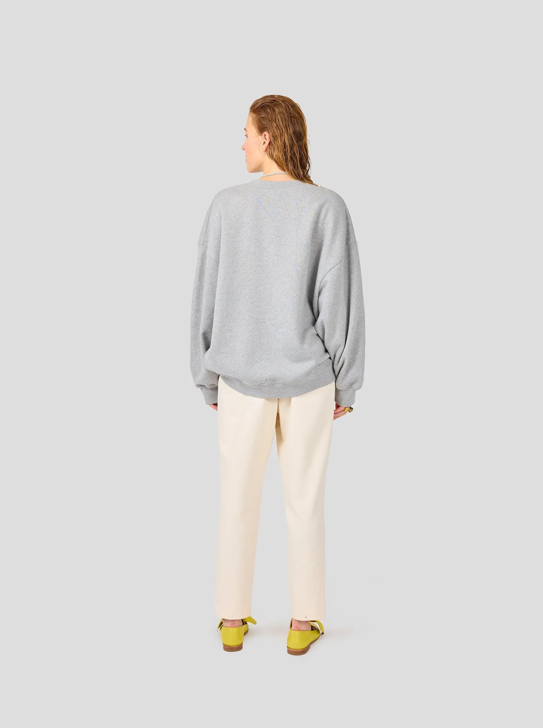 Harlem Jumper en polaire gris chiné