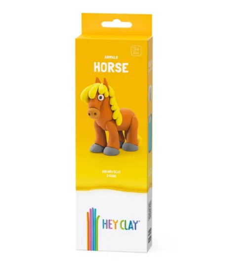 Hé Animaux en Argile - Cheval