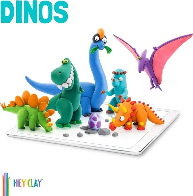 Salut les Grands Dinosaures en Argile