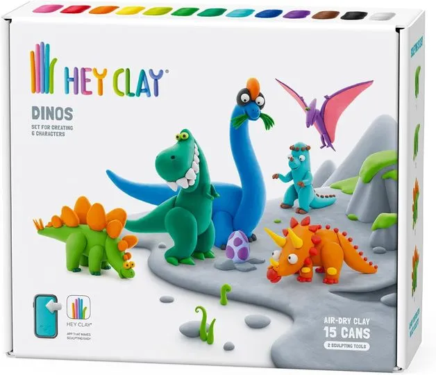 Salut les Grands Dinosaures en Argile