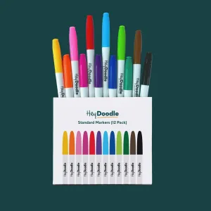 Hey Doodle Stylos 12 unités