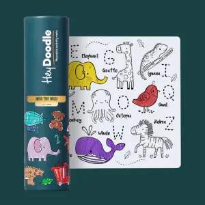 Hey Doodle Tapis de coloriage lavable dans la nature