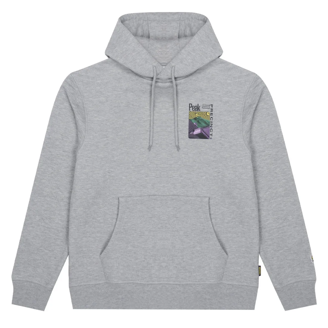 Hoodie Hikerdelic Hôtel Gris Chiné