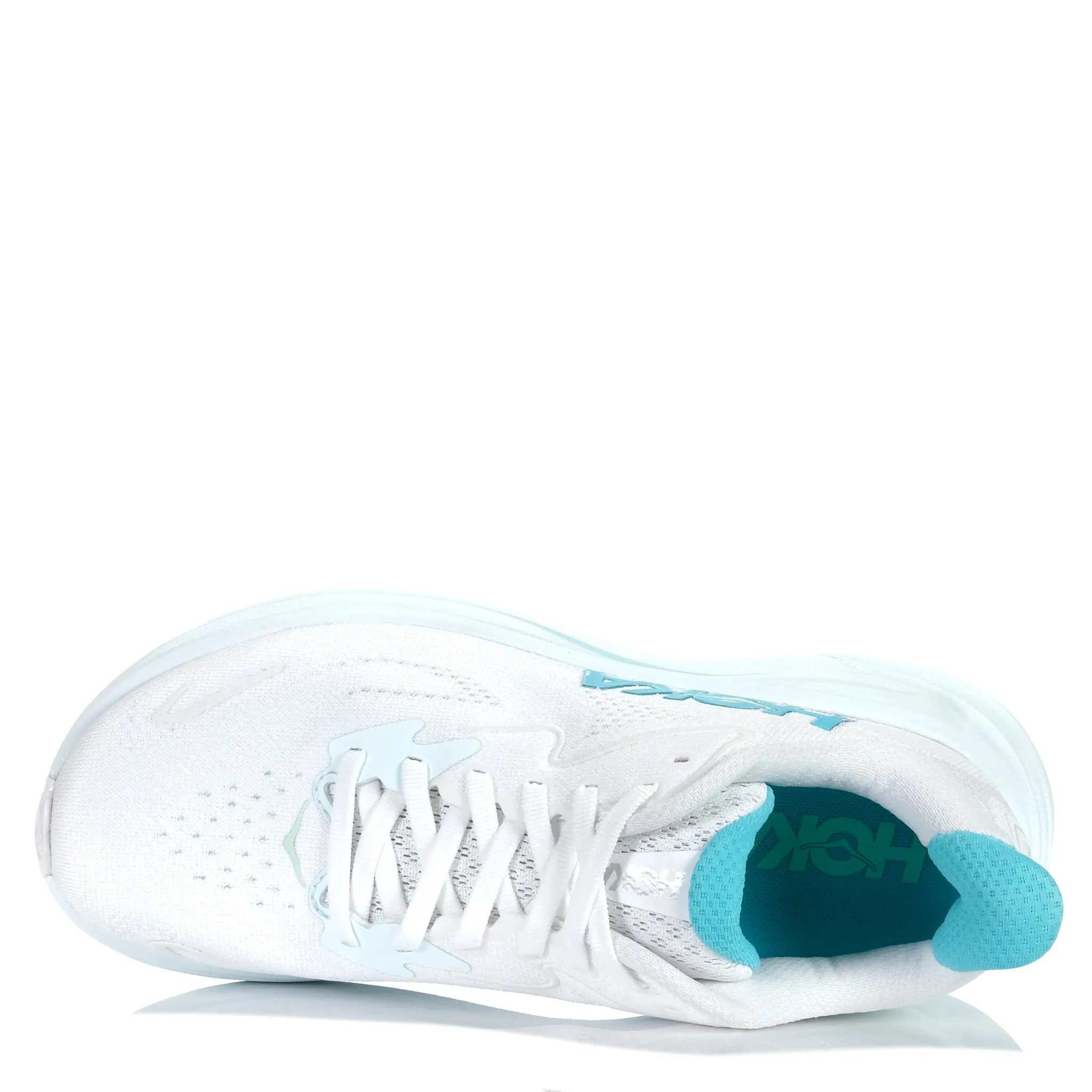 Hoka Clifton 10 (B) Blanc/Bleu Ciel
