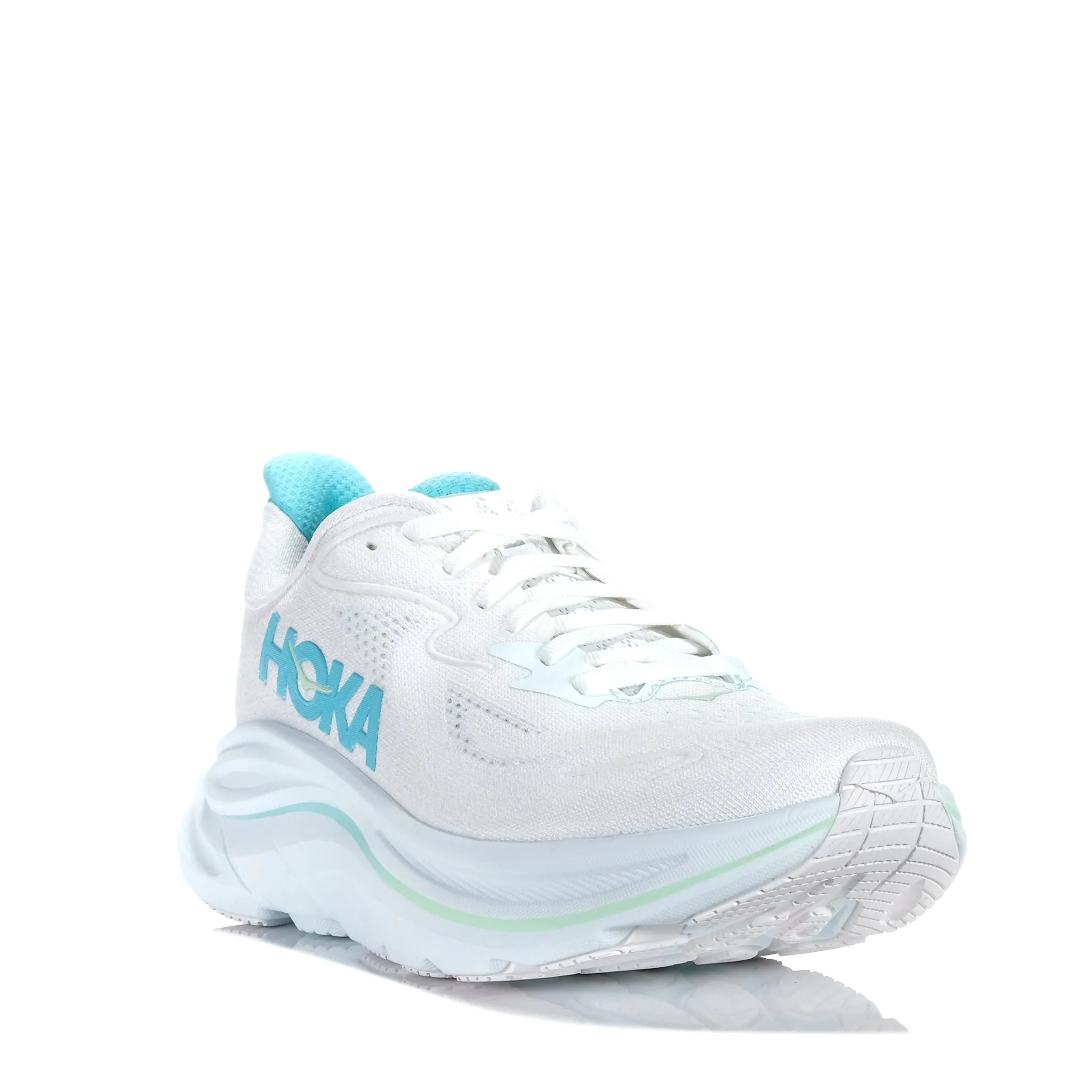 Hoka Clifton 10 (B) Blanc/Bleu Ciel