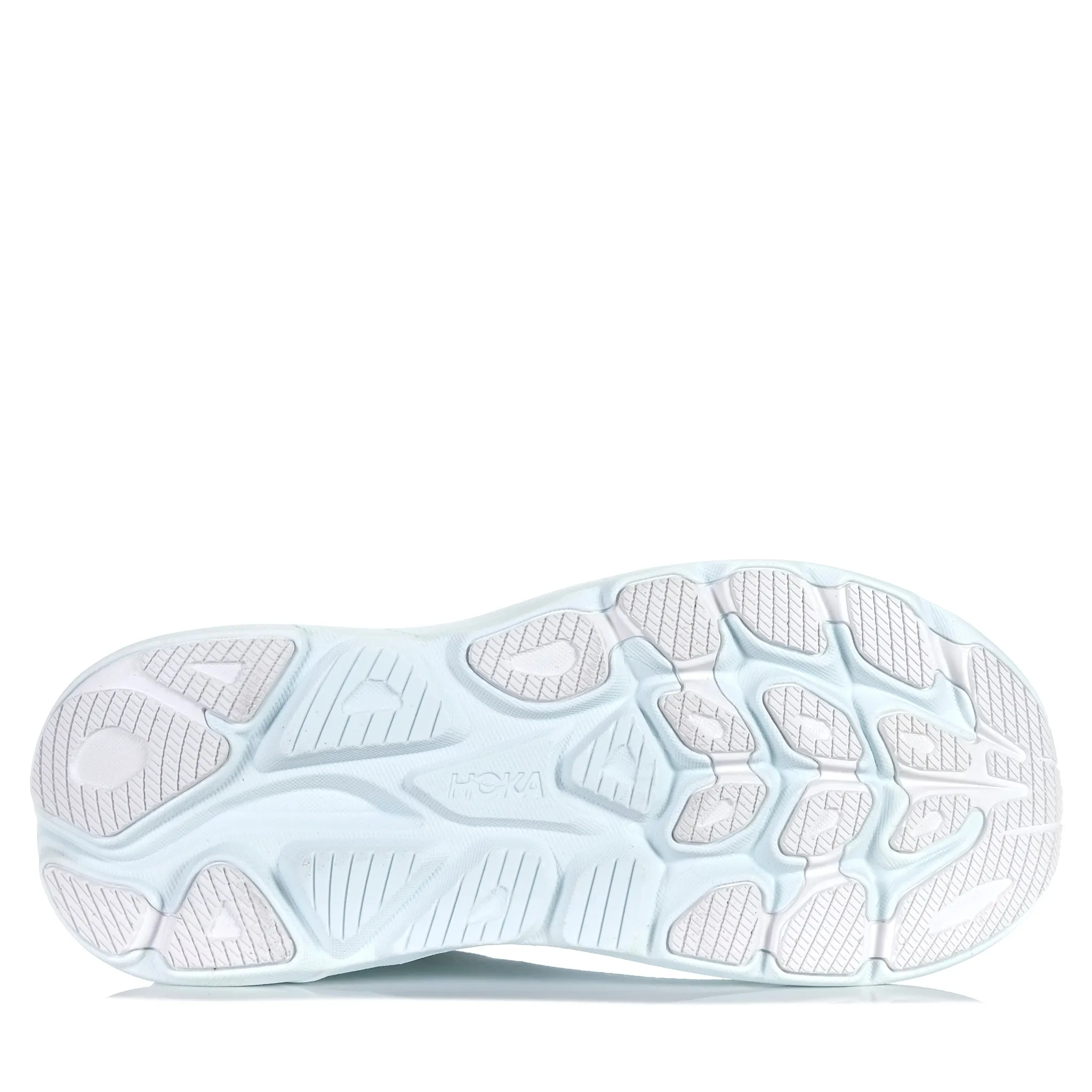 Hoka Clifton 10 (B) Blanc/Bleu Ciel