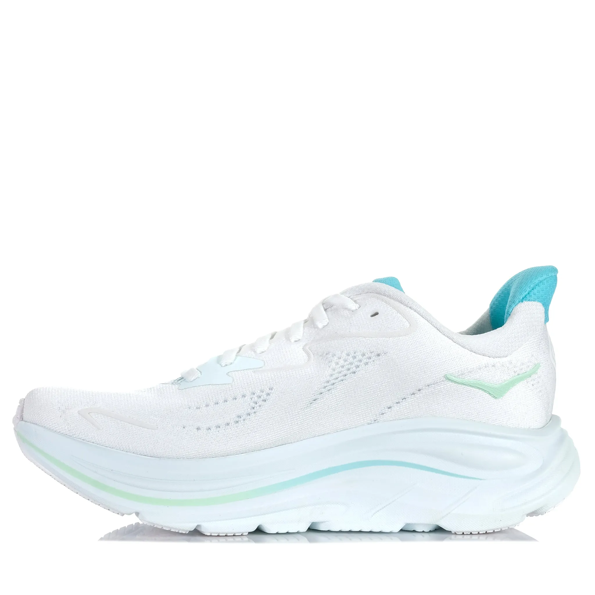 Hoka Clifton 10 (B) Blanc/Bleu Ciel