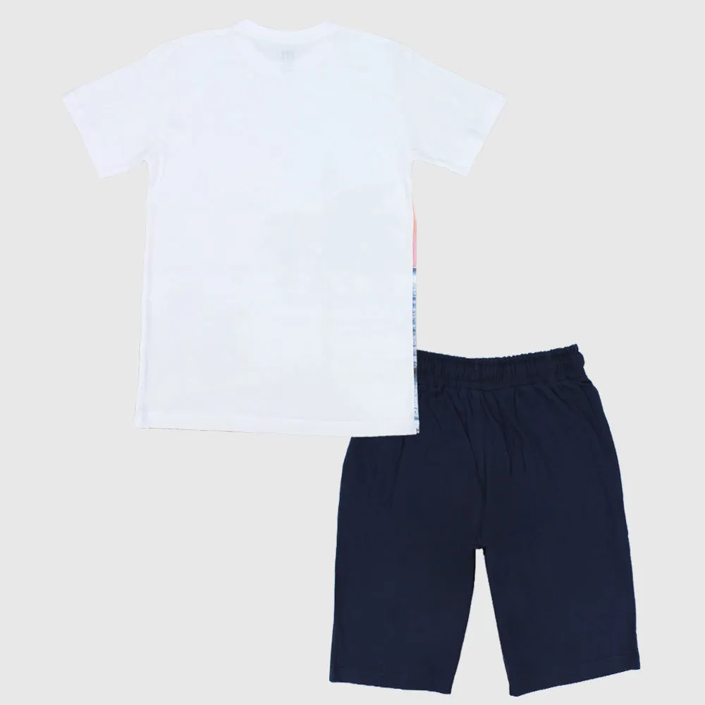 Pyjama d'été à manches courtes