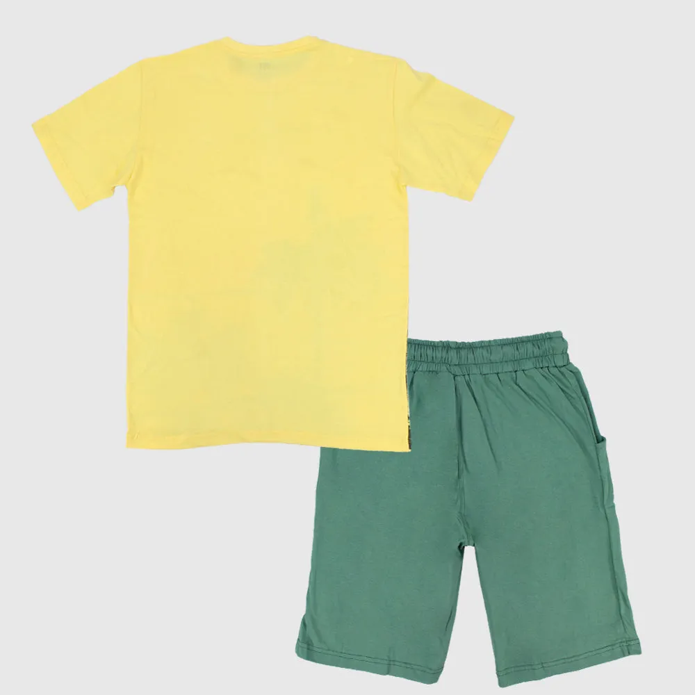Pyjama d'été à manches courtes