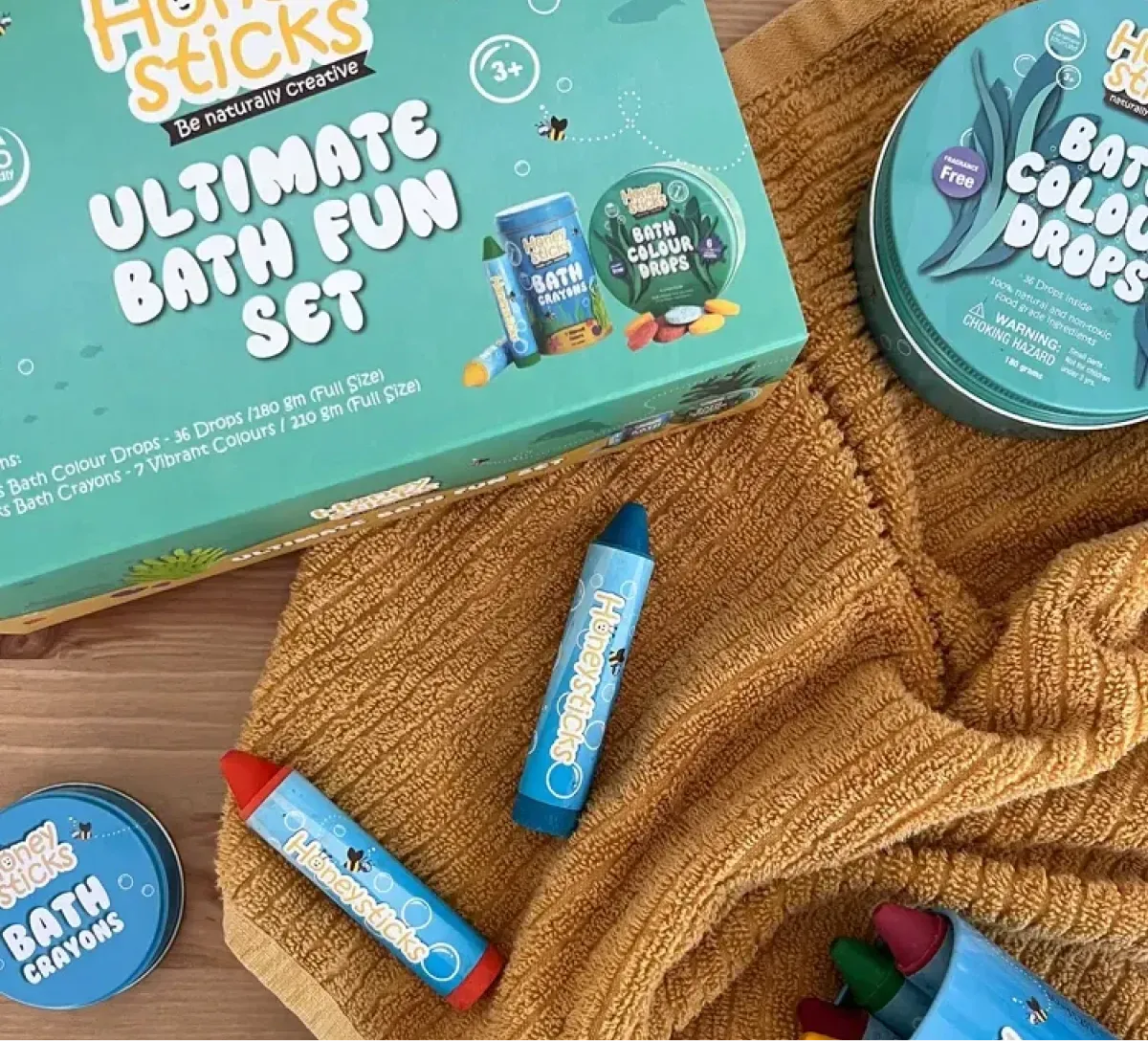 Kit Ultime de Bâtonnets de Miel pour le Bain