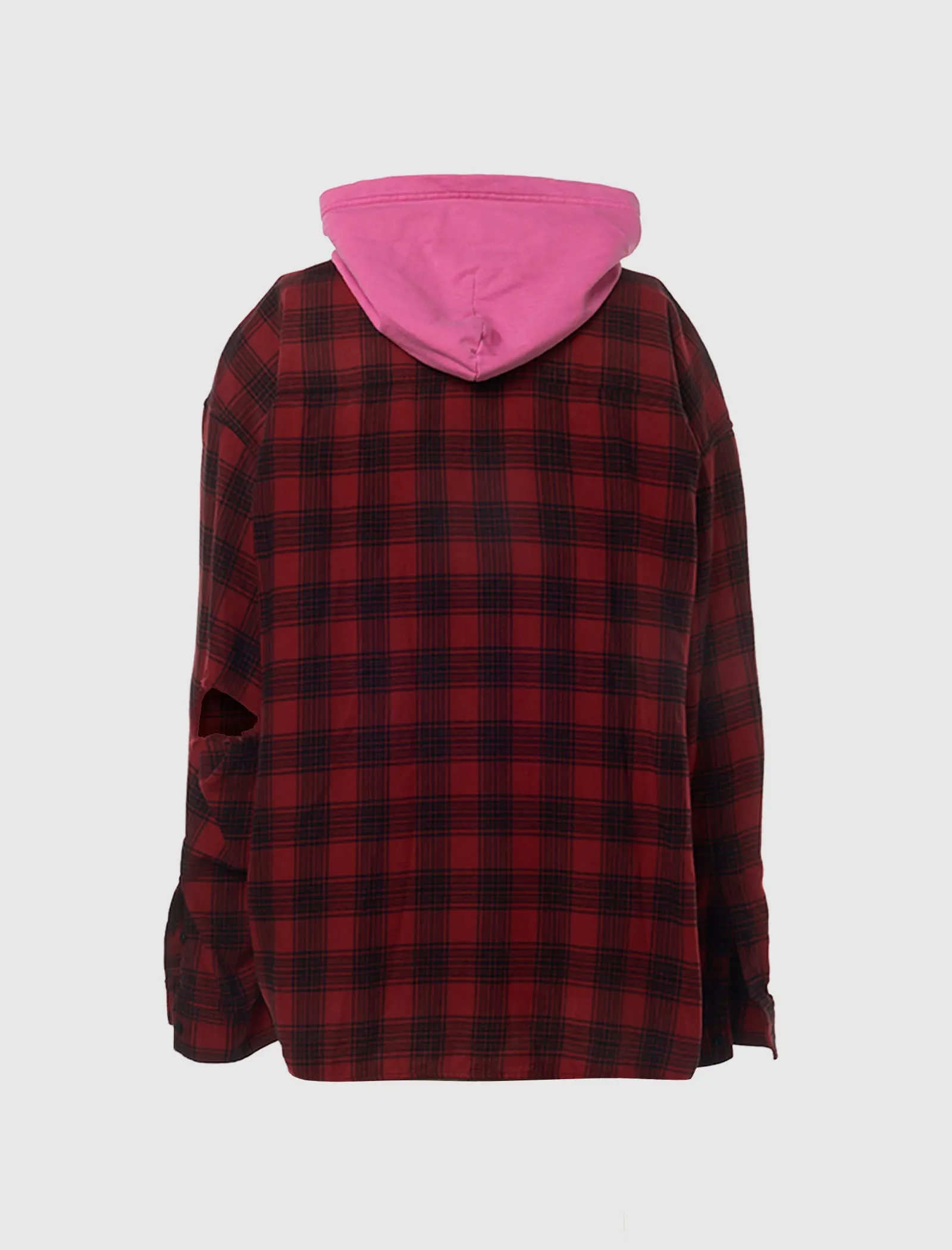 CHEMISE OVERSIZE À CAPUCHE