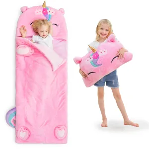 Sac de couchage licorne pour enfants iPlay, iLearn